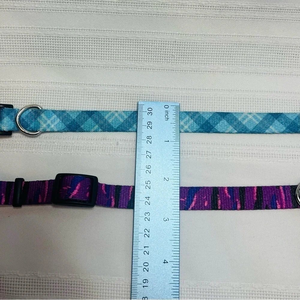 Dog Collars Adjustable Master Paws TWO EUC Sz S $5 ADD‎ ON with $15+ Bundle